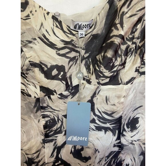 #3536 VTG Womens silk blouse size 36 - Picture 6 of 11